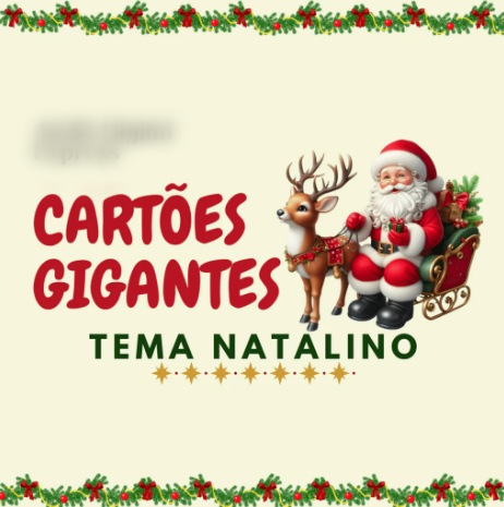 Arquivo Cartões Gigantes Natal - Ateliê Digital 1