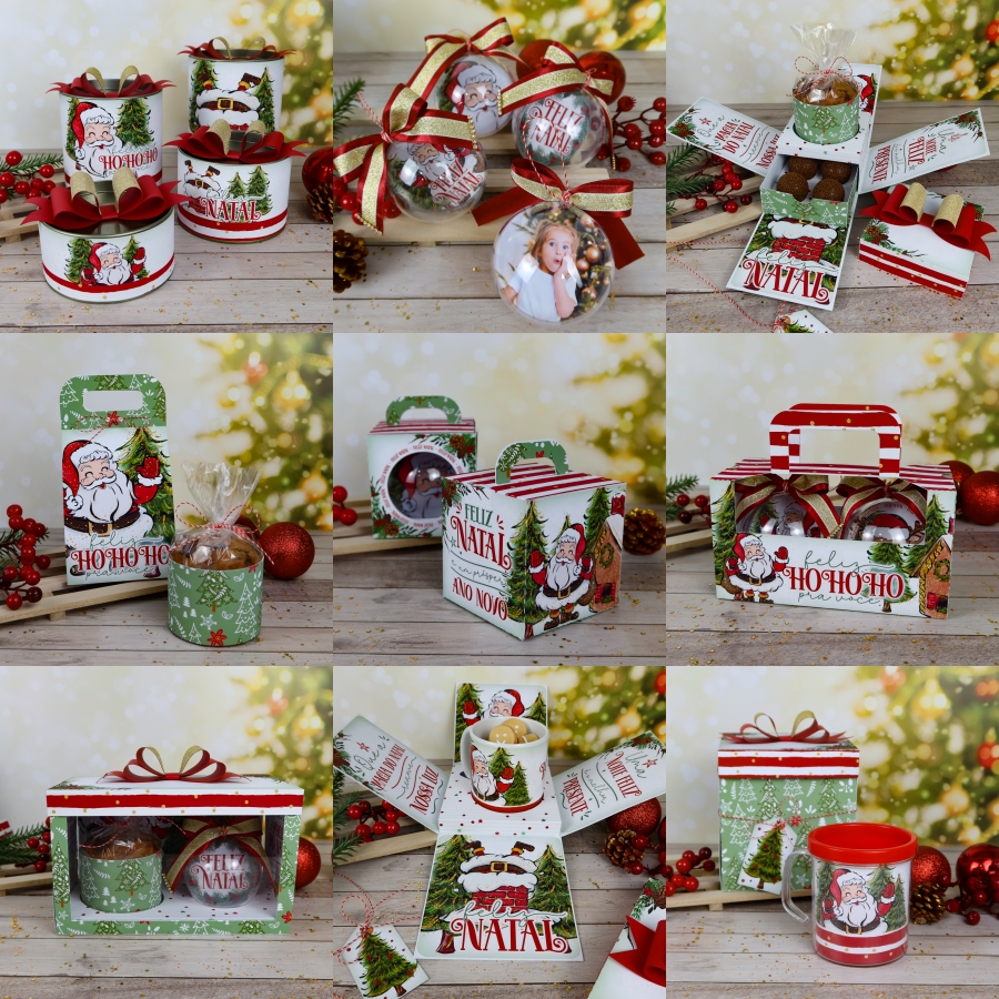 Arquivo Natal Combo Coleção Noel - Chuvinha de Papel 1