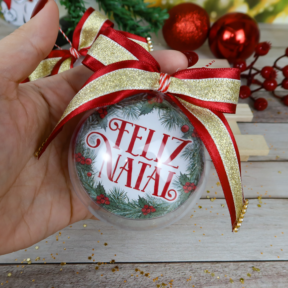 Arquivo Natal Arte para Esfera - Chuvinha de Papel 3