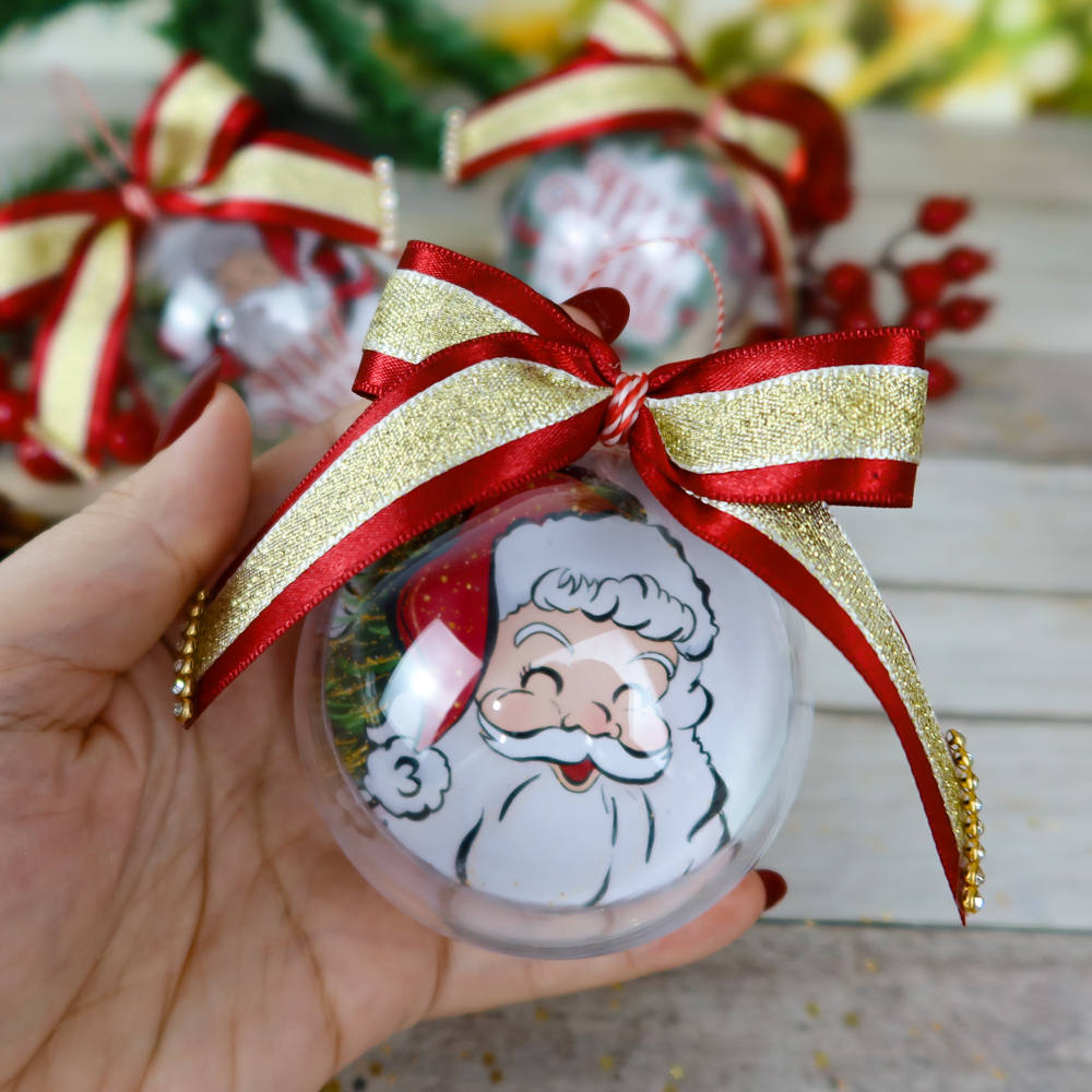 Arquivo Natal Arte para Esfera - Chuvinha de Papel 4