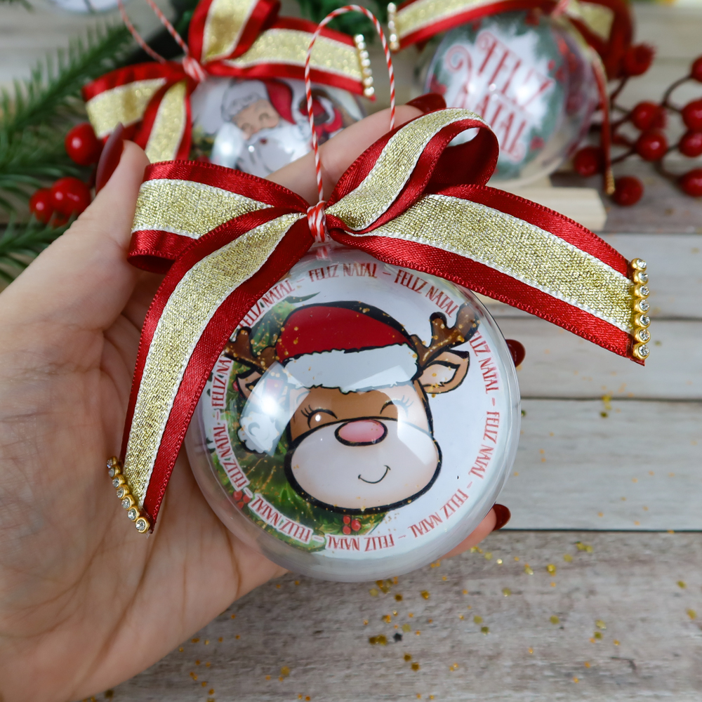 Arquivo Natal Arte para Esfera - Chuvinha de Papel 5