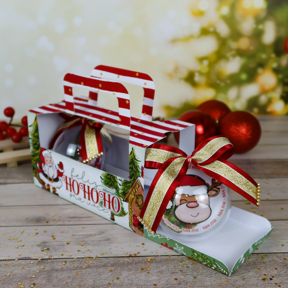 Arquivo Natal Caixa para 2 Esferas - Chuvinha de Papel 3