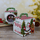 Arquivo Natal Caixa para Esfera - Chuvinha de Papel - Thumbnail 2