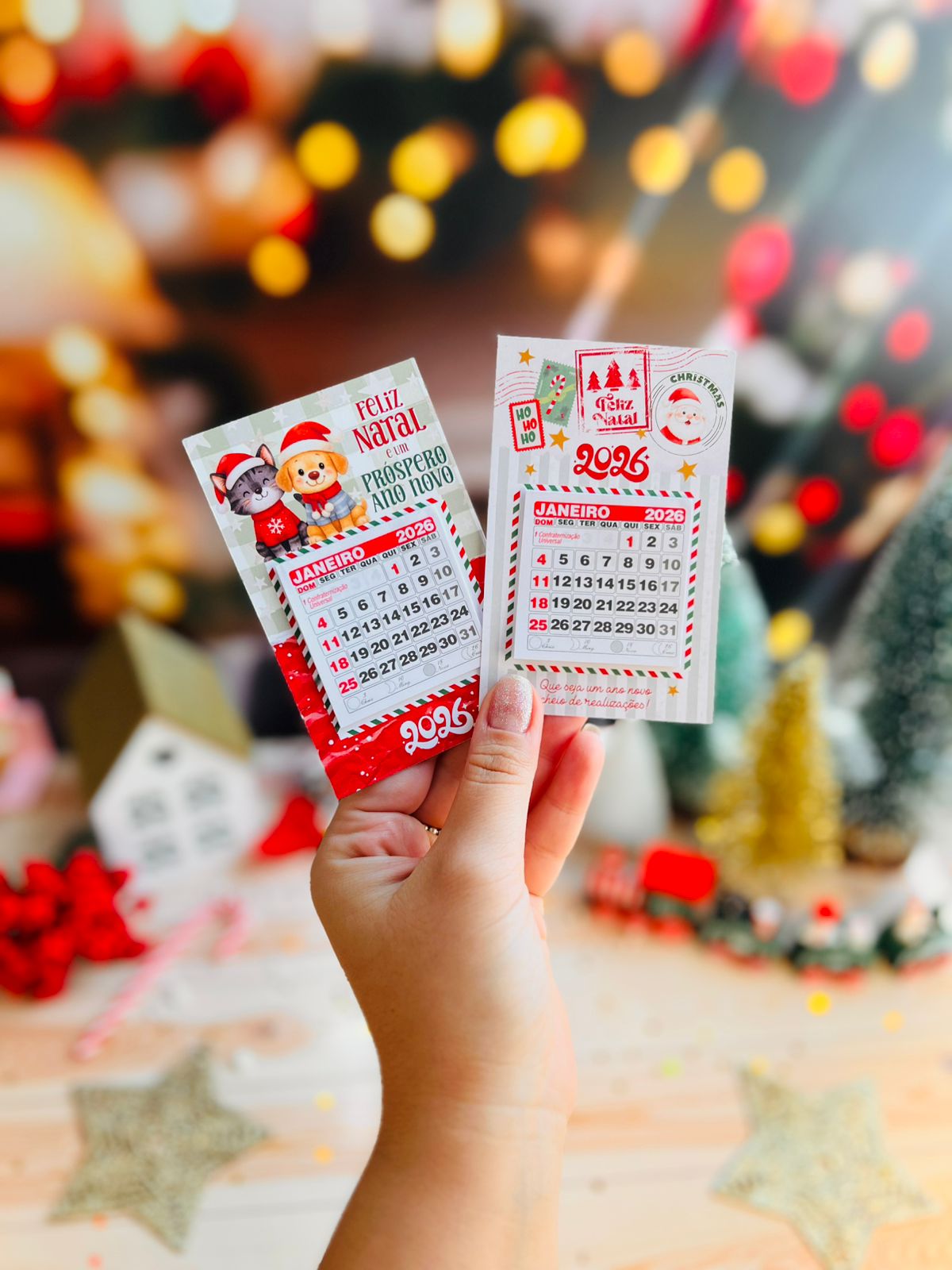 Arquivo Natal Card Calendário 2026 - ANA FLOR 1