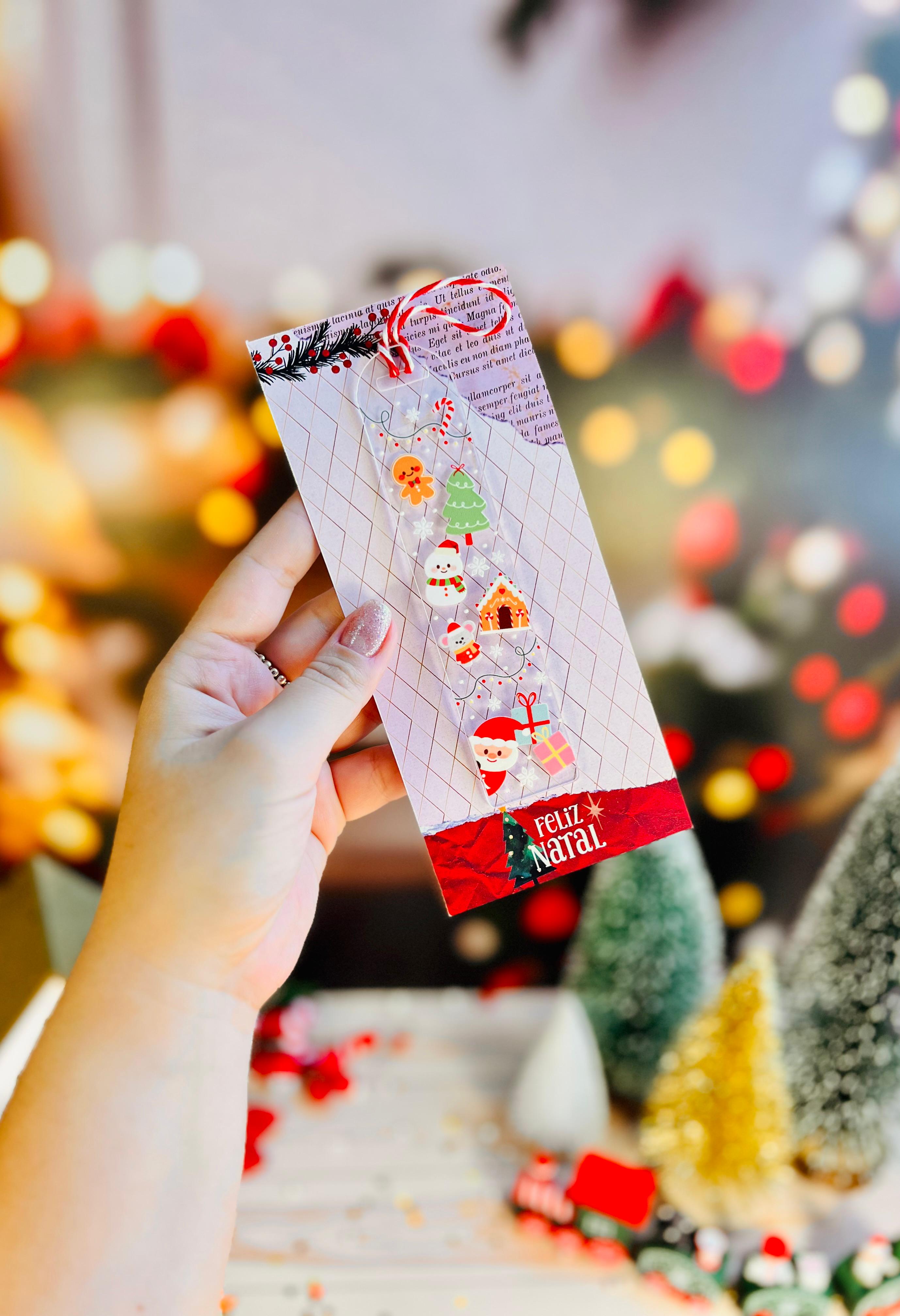 Arquivo Natal Card Marcador de Páginas - ANA FLOR 2