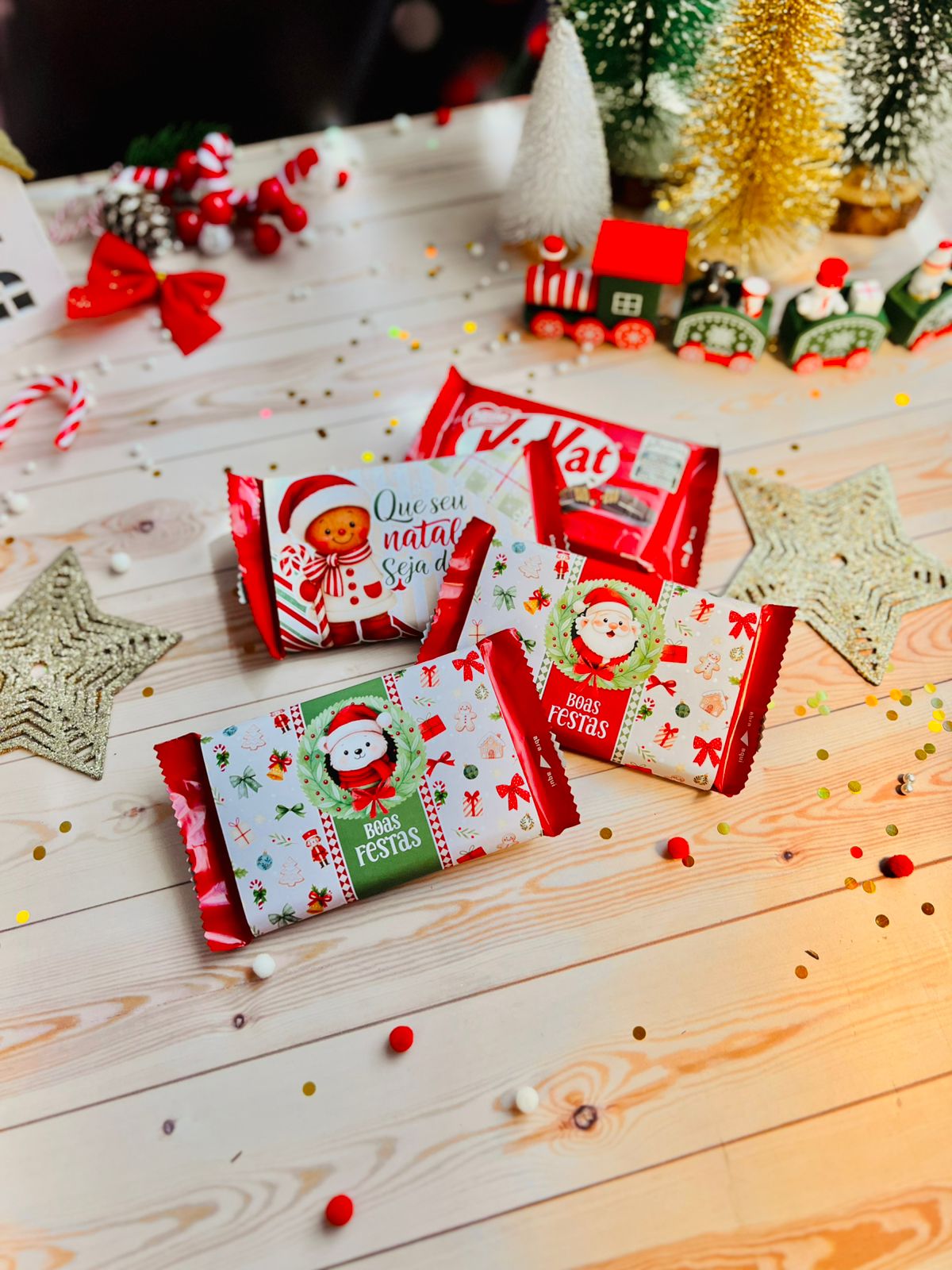 Arquivo Natal Cinta para KitKat - ANA FLOR 1