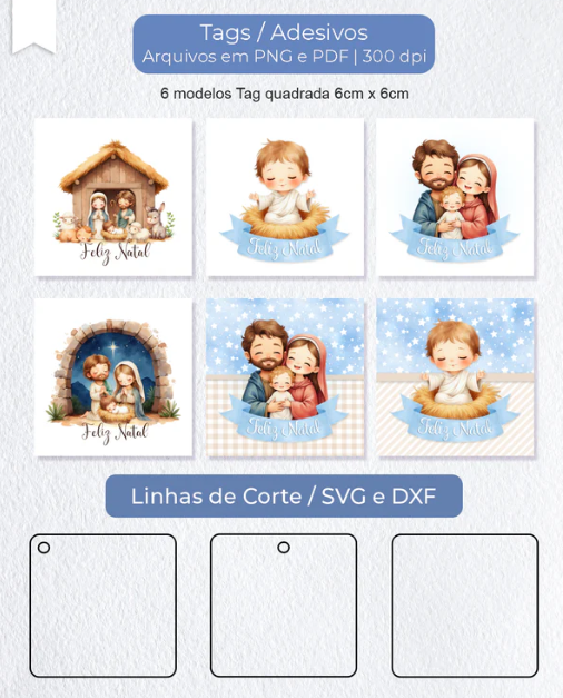 Arquivo Natal Tags Quadradas O verdadeiro Natal - BALLOON 2