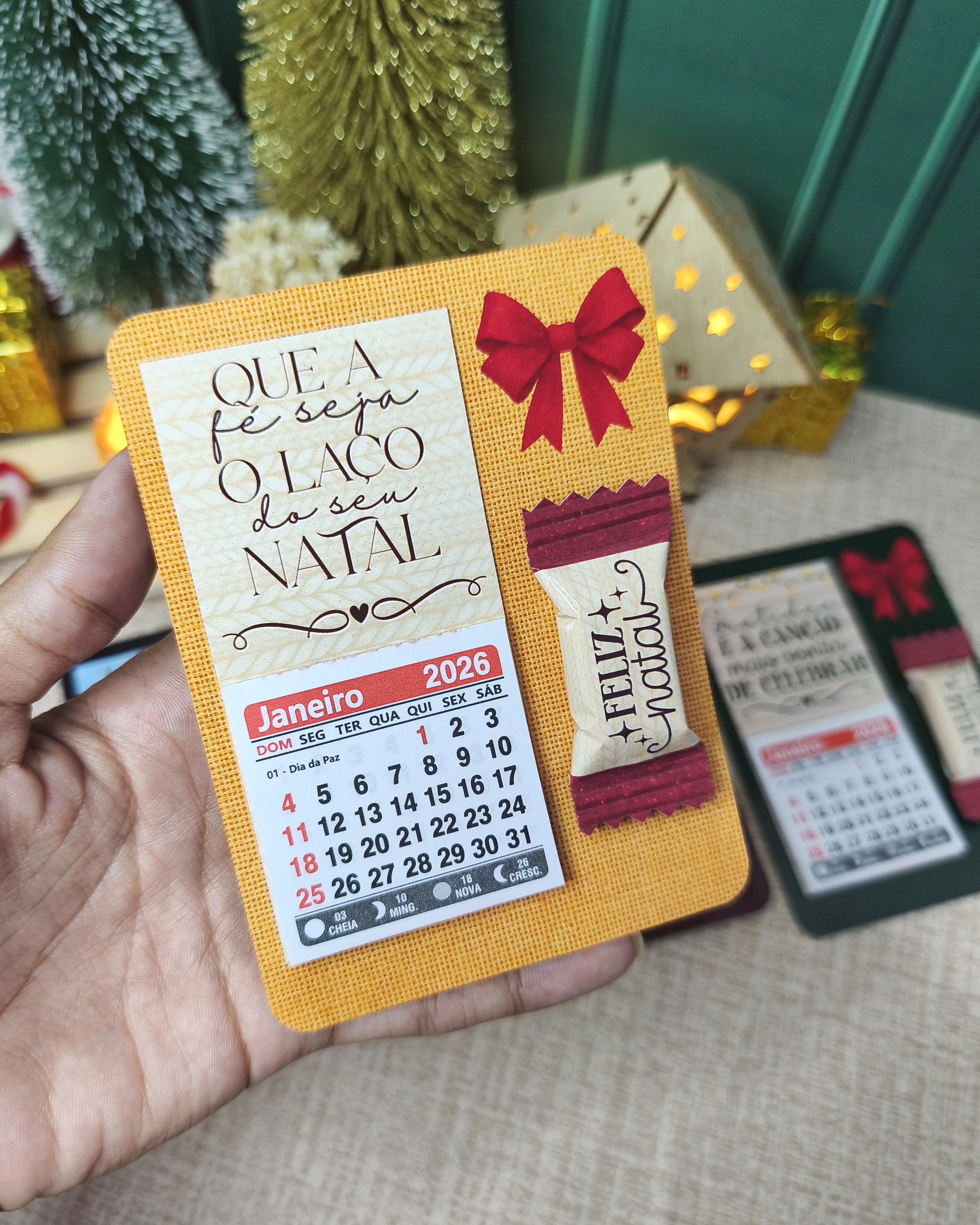 Arquivo Natal Card Balinha e Calendário 2026 - DESENHITOS DA JANA 3