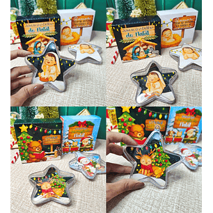 Arquivo Natal Estrela de acrílico - DESENHITOS DA JANA 