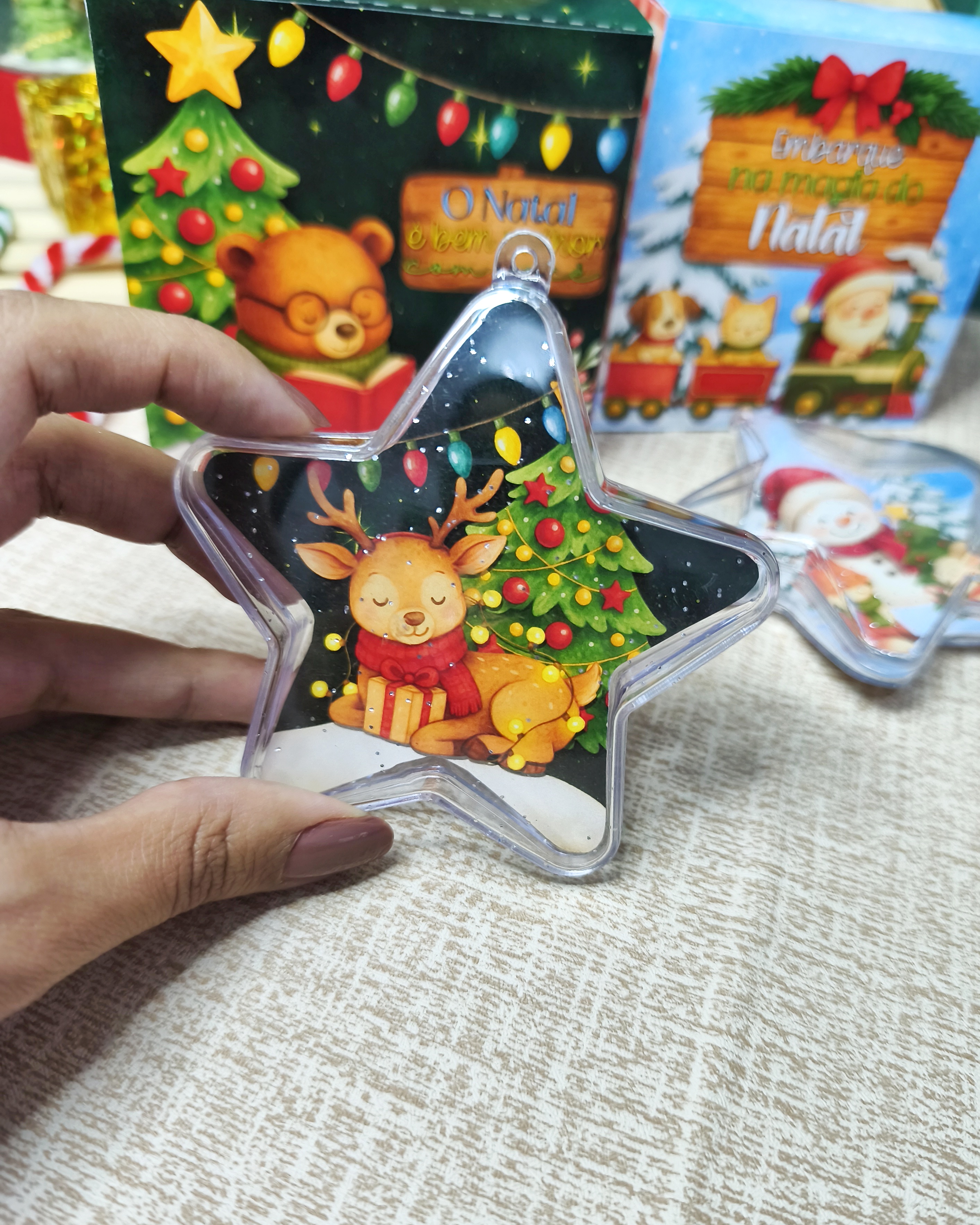 Arquivo Natal Estrela de acrílico - DESENHITOS DA JANA  2