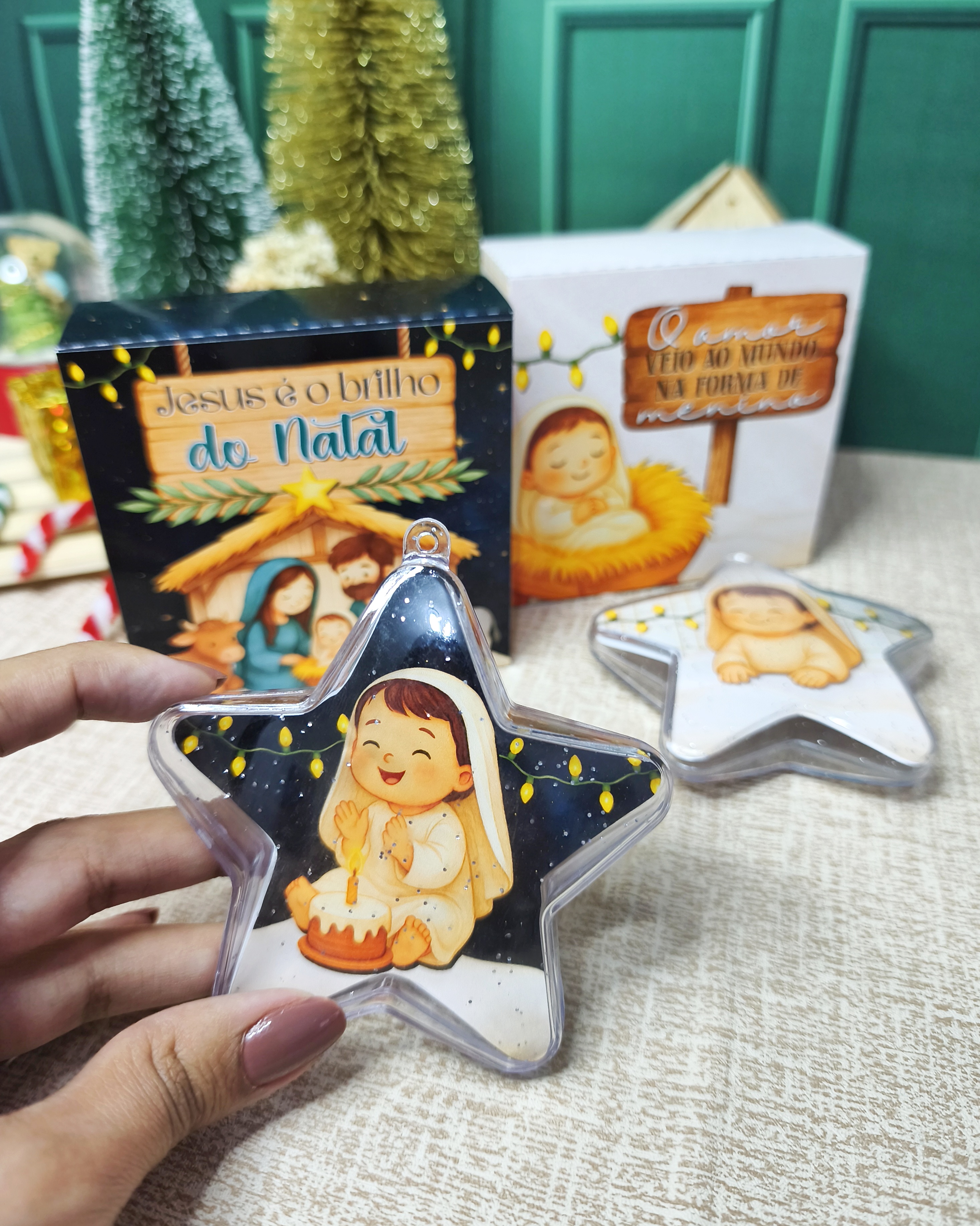 Arquivo Natal Estrela de acrílico - DESENHITOS DA JANA  3