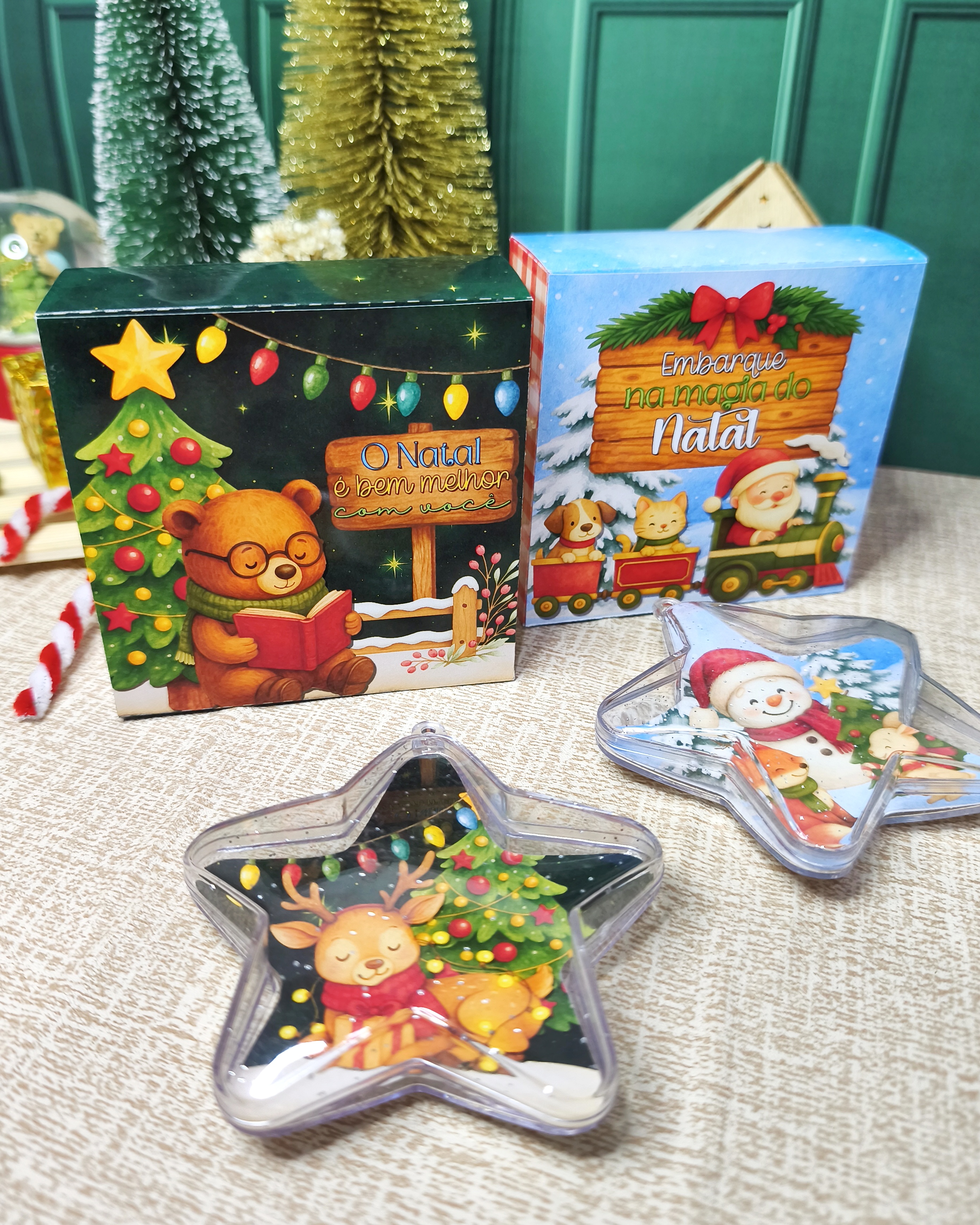 Arquivo Natal Estrela de acrílico - DESENHITOS DA JANA  5