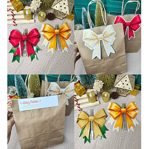 Arquivo Natal Lapelas de Laço para Sacolas e Body splash - DESENHITOS DA JANA 