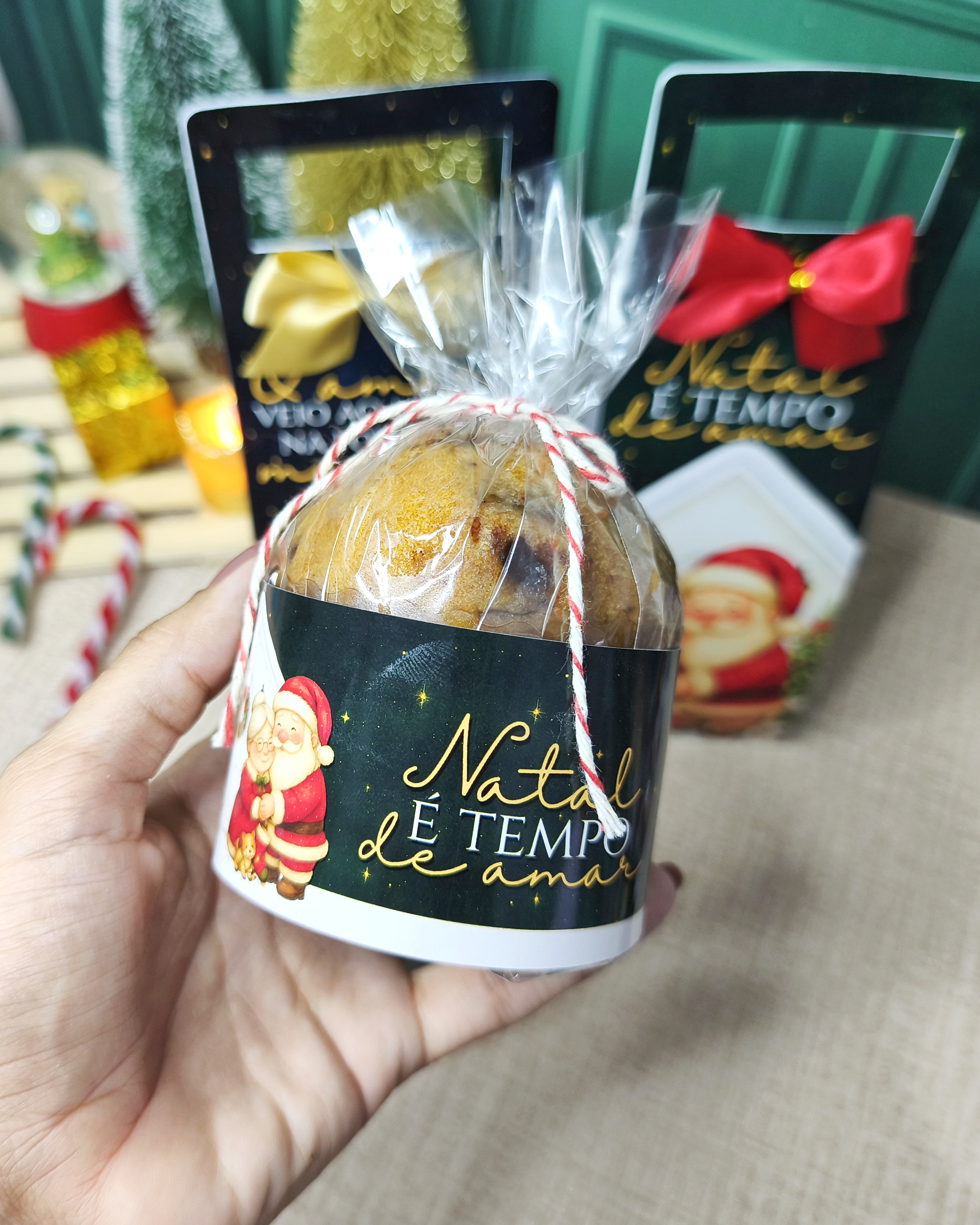 Arquivo Natal Mini Panetone 80g - DESENHITOS DA JANA  4