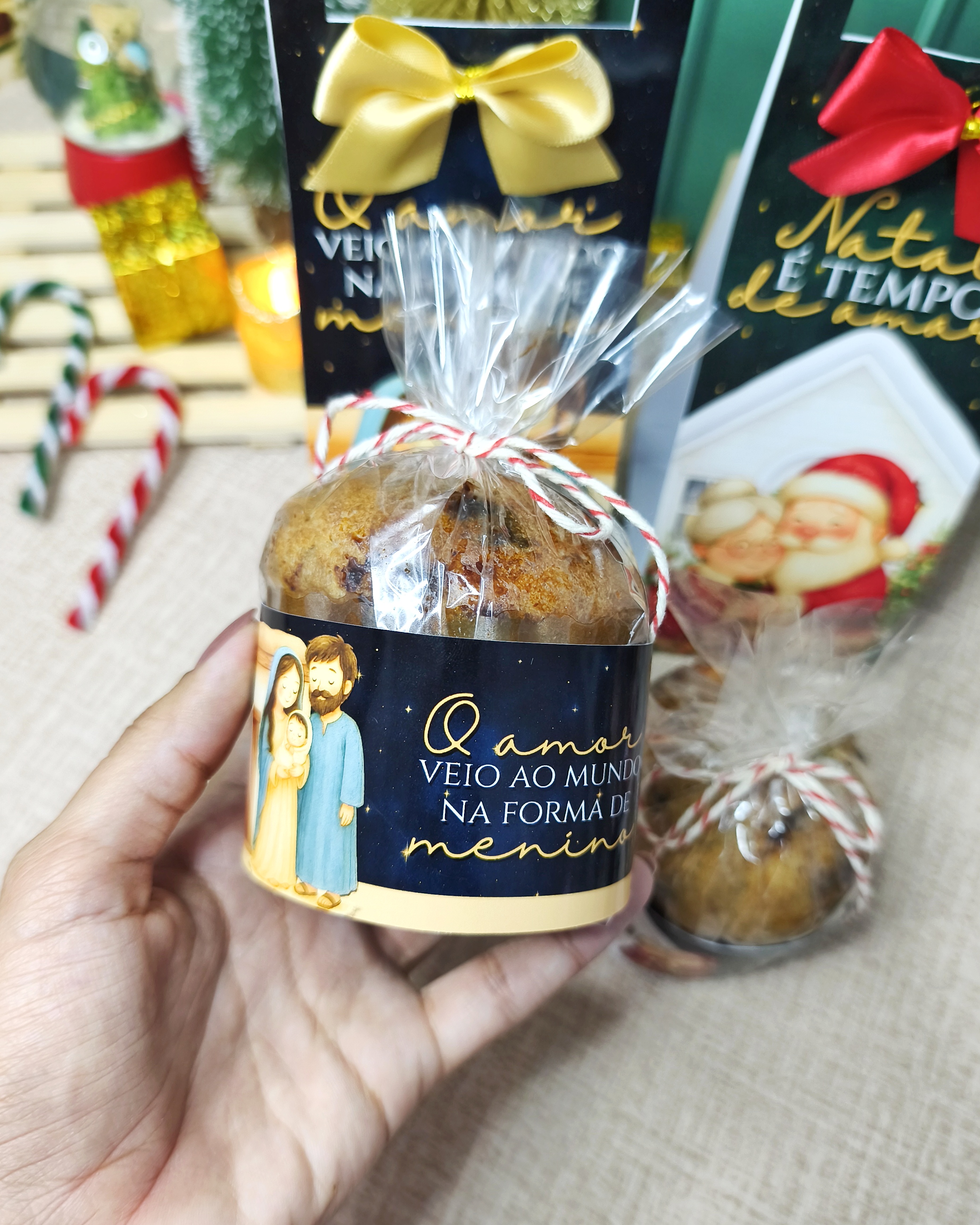 Arquivo Natal Mini Panetone 80g - DESENHITOS DA JANA  5