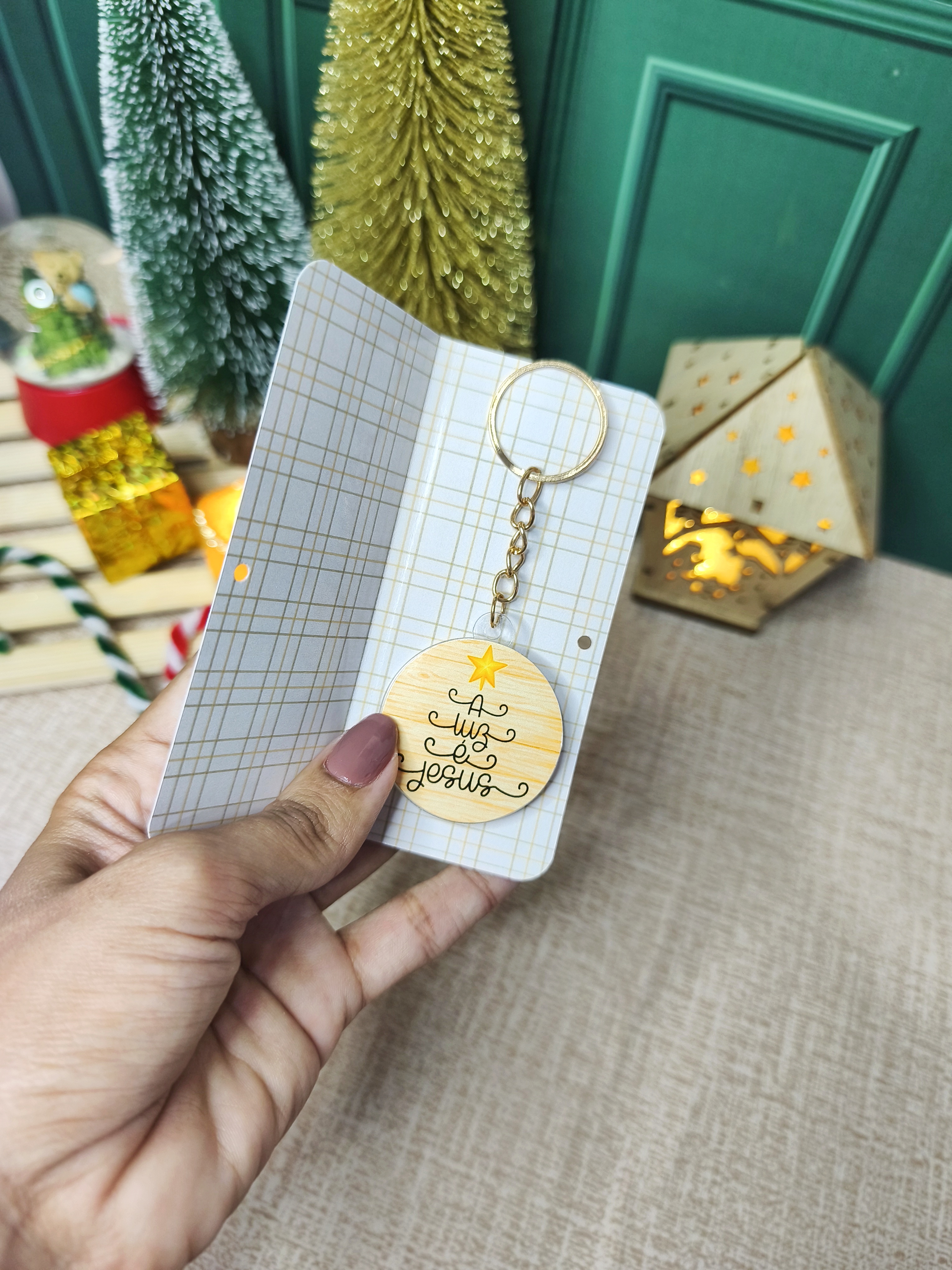 Arquivo Natal Chaveiro Espelho - DESENHITOS DA JANA 4