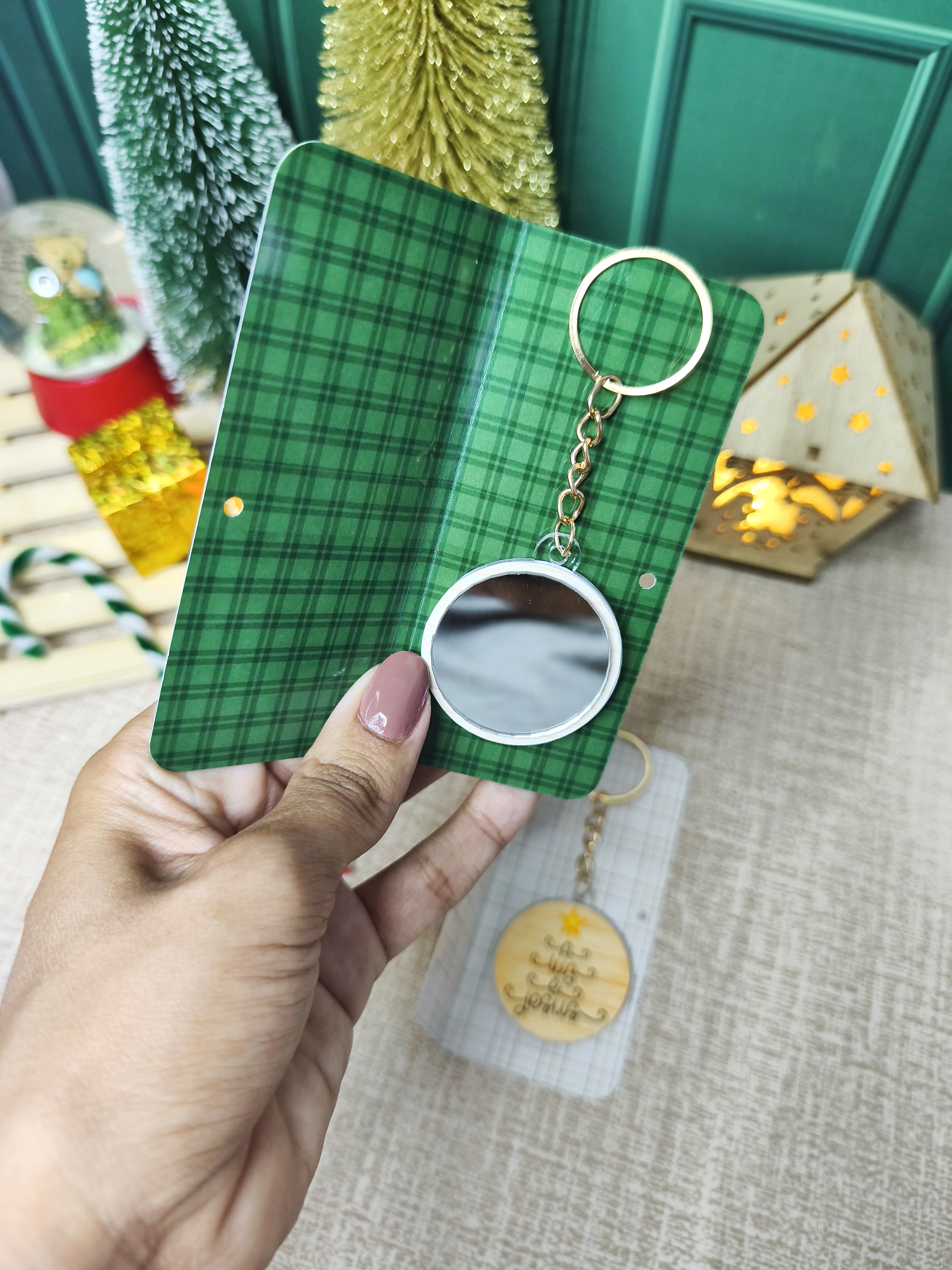 Arquivo Natal Chaveiro Espelho - DESENHITOS DA JANA 5