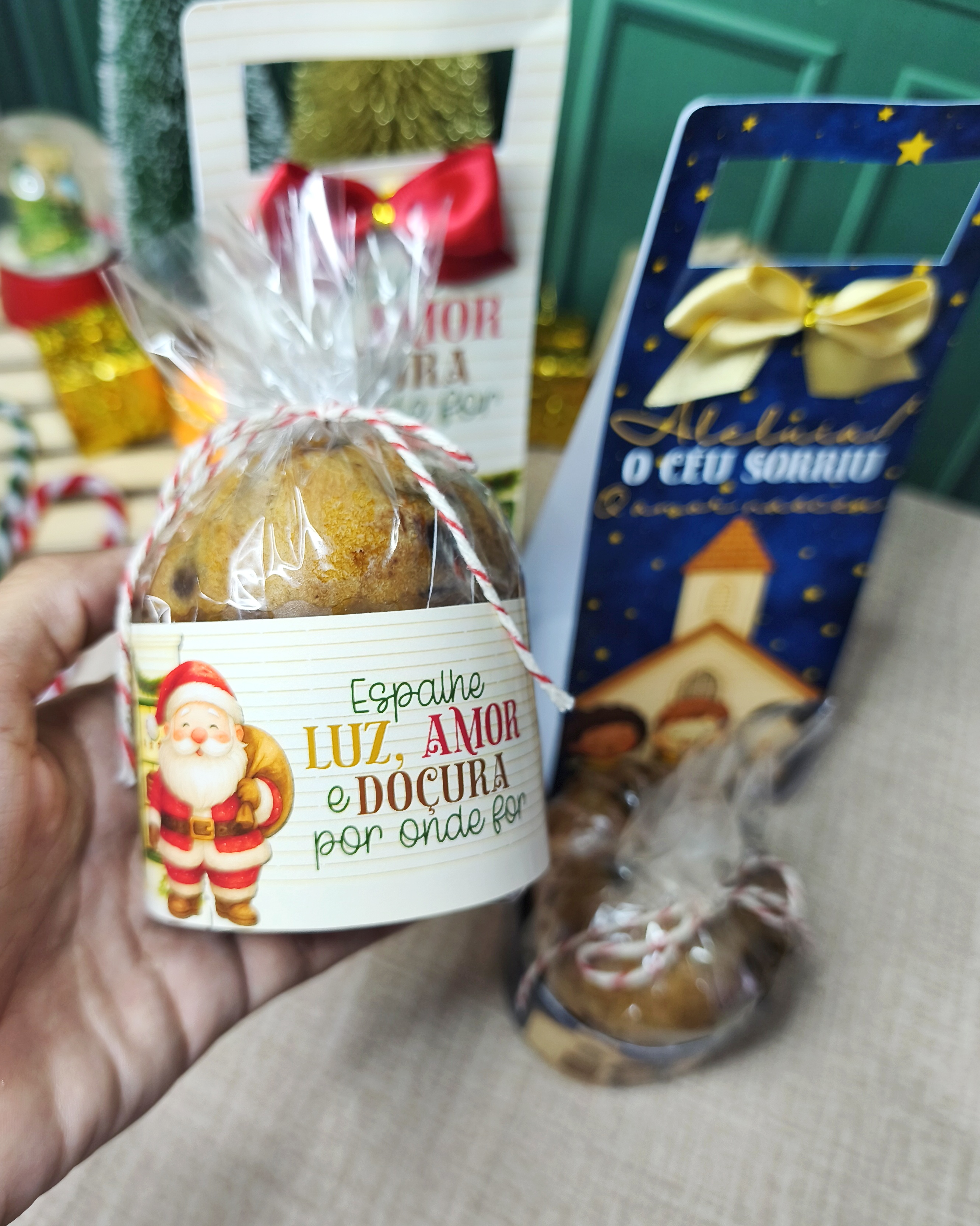 Arquivo Natal Cinta para Mini Panetone - DESENHITOS DA JANA 3