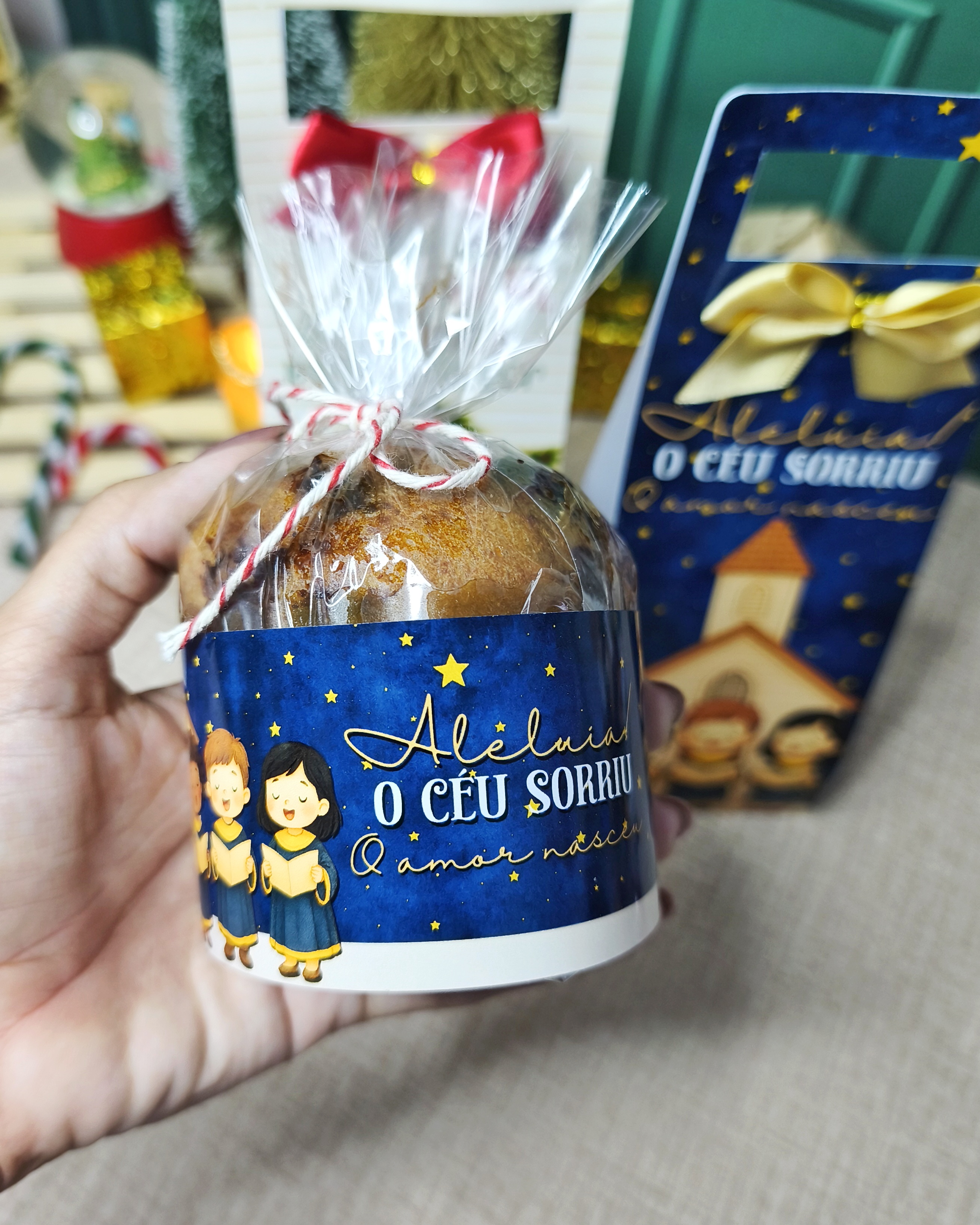 Arquivo Natal Cinta para Mini Panetone - DESENHITOS DA JANA 4