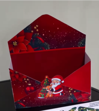Arquivo Natal Caixa Envelope G - DIY PRESENTES 1