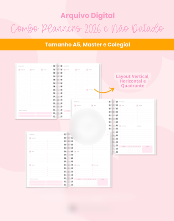 Arquivo Encadernação Combo Planers 2026 - BRANCO PAPEL 2