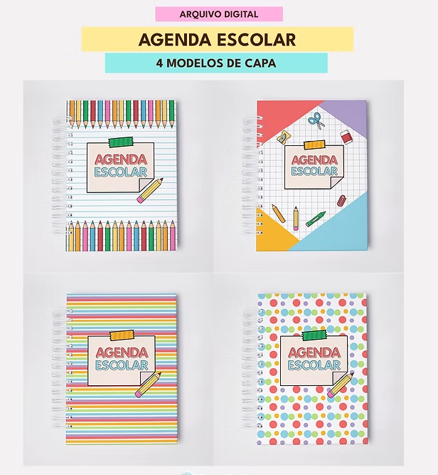 Arquivo Agenda Escolar 2026 Datada A5 1DPP - Mascute 5