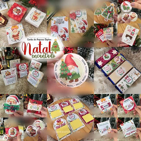 Arquivo Natal Encantado Combo Completo 2025 - A sua maneira festas 1