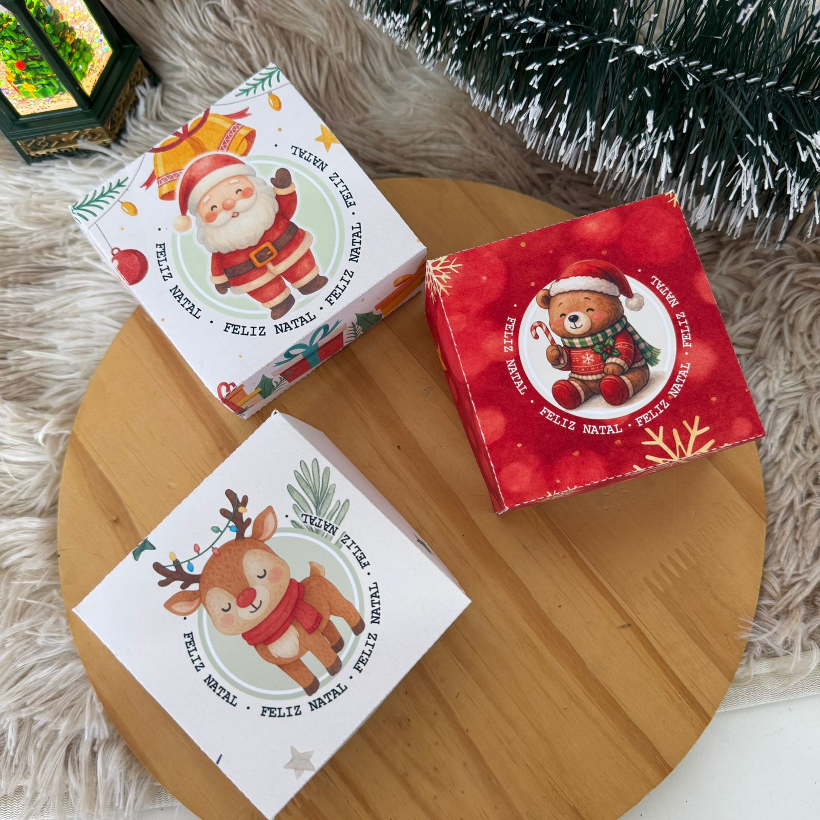 Arquivo Natal Caixa Quadrada Multiuso - A Sua Maneira Festas 1