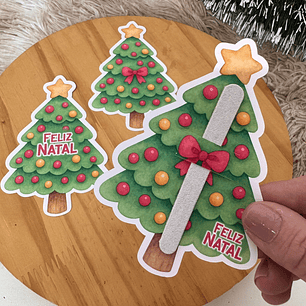 Arquivo Natal Tag Arvore de Natal para Lixa de Unha - A Sua Maneira Festas