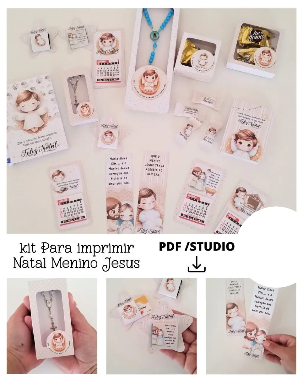 Arquivo Natal Combo Menino Jesus - Abelhinha 1