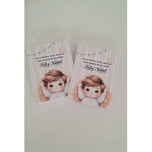 Arquivo Natal Cristão Bloquinho - Abelhinha