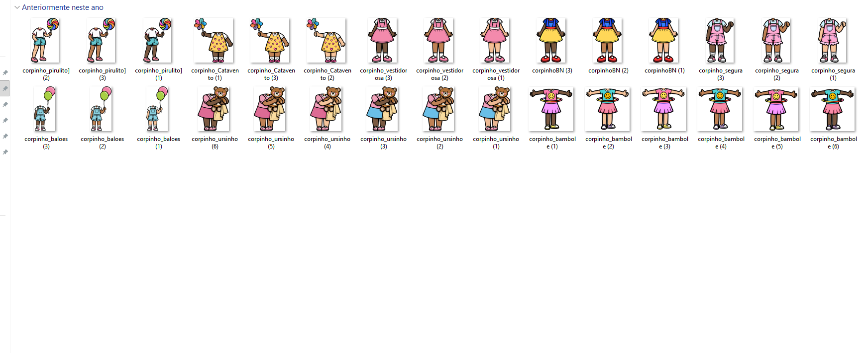 KIT DIGITAL BONEQUINHAS - PANDOCA 3