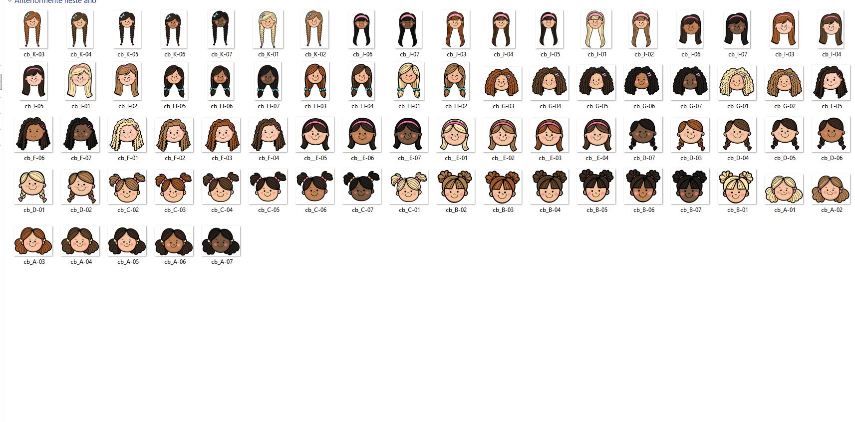 KIT DIGITAL BONEQUINHAS - PANDOCA 5