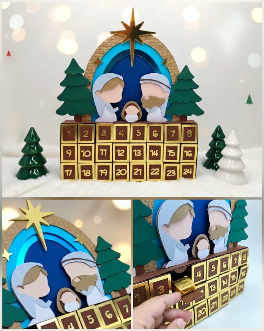 Arquivo Natal Cristão Calendário Advento Menino Jesus  1