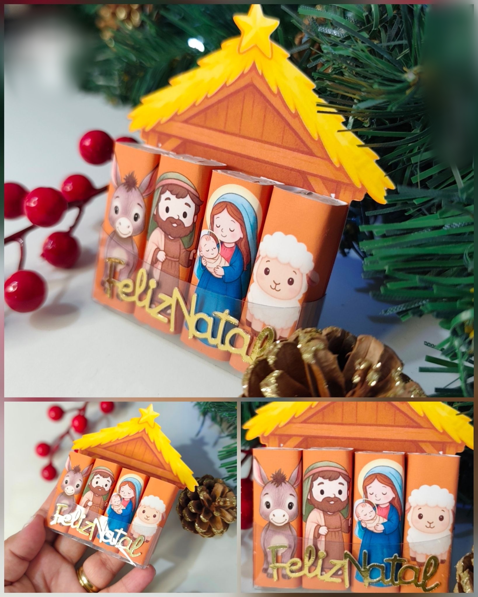 Arquivo Natal Cristão Card 4 Bis Presépio 1