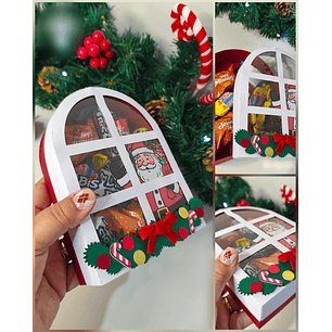 Arquivo Natal Caixa Guloseimas Janelinha 