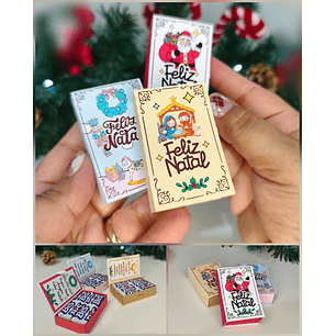 Arquivo Natal Mini Livros Natalinos para 2 Bis