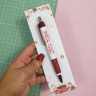 Arquivo Natal Card Caneta