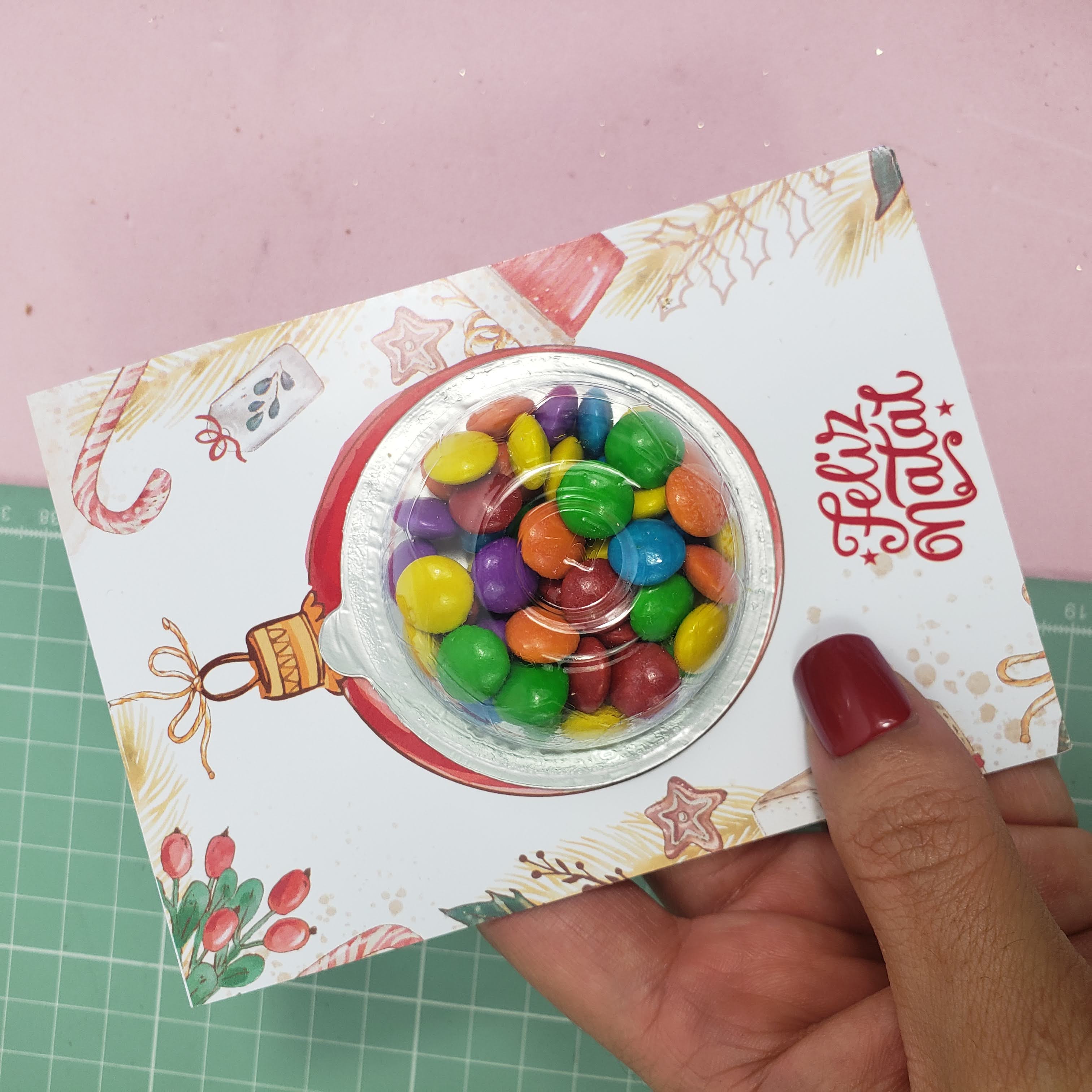 Arquivo Natal Card Blistter Confetti 1