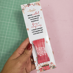 Arquivo Natal Marca Páginas com Balinha