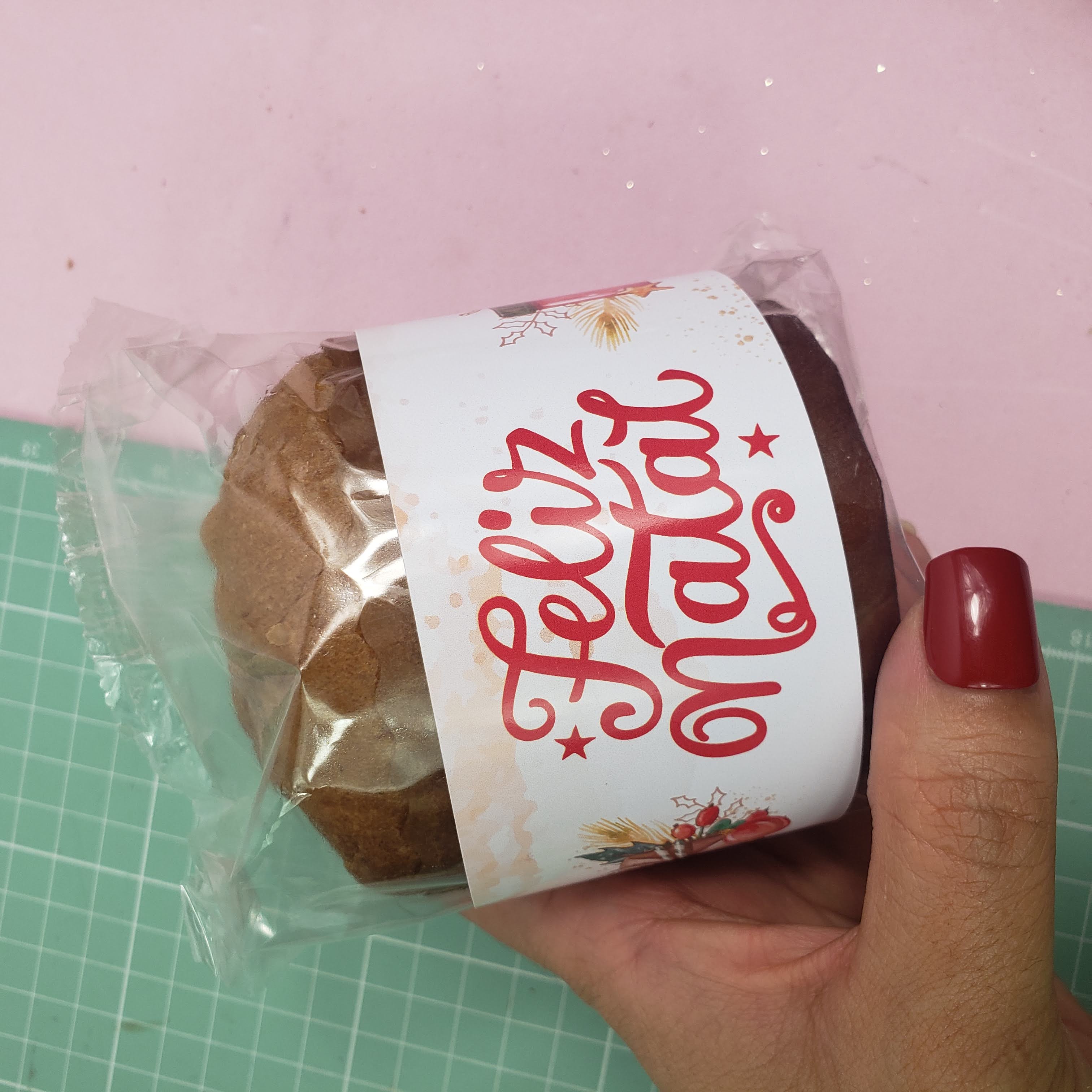 Arquivo Natal Rótulo Mini Panetone 1