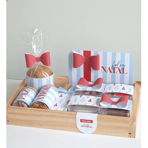 Arquivo Natal Rótulos para itens de Cesta