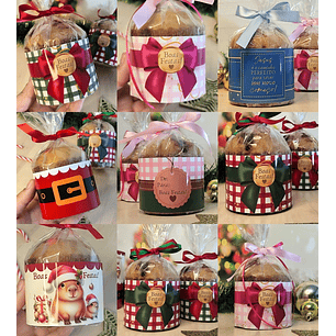 Arquivo Natal Combo Rótulo Cinta Panetone