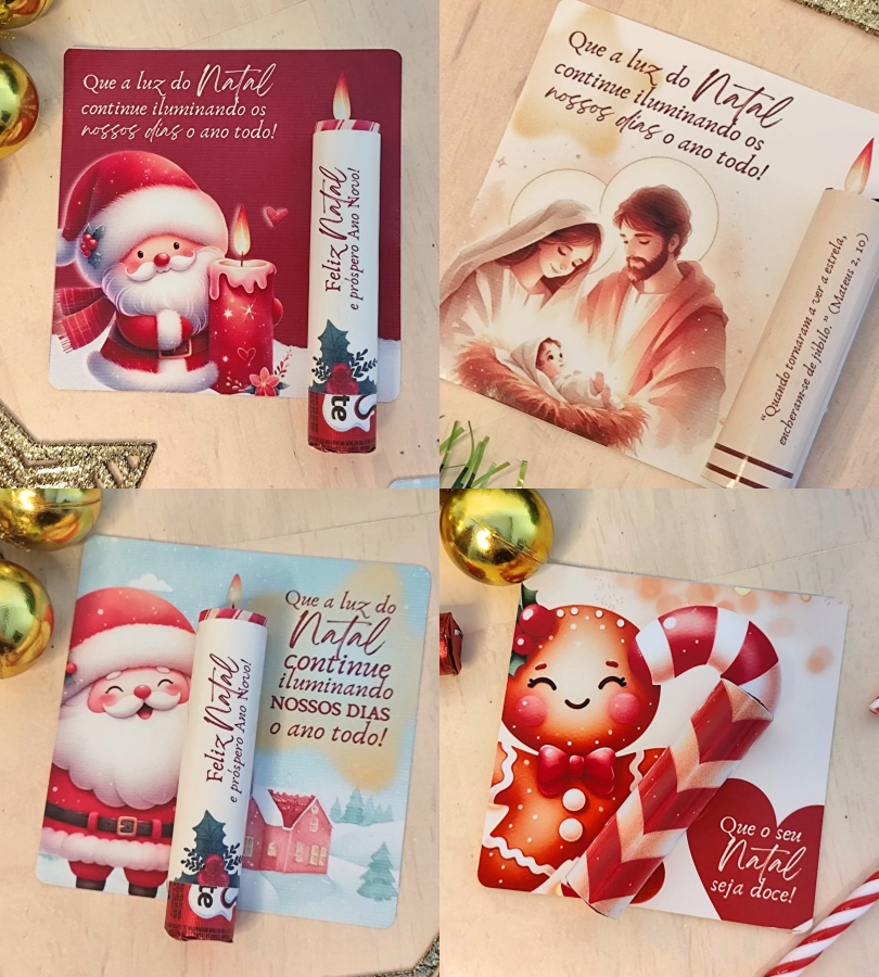 Arquivo Natal Card Baton Garoto 1