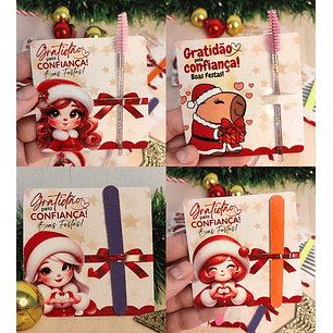 Arquivo Natal Card Escovinha e Lixa