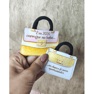 Arquivo Ano Novo Bolsinha Xuxinha de Cabelo