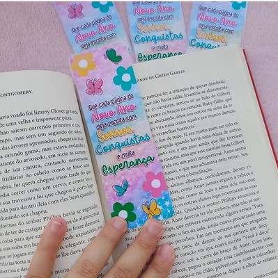 Arquivo Ano Novo Marca Páginas Colorido 1