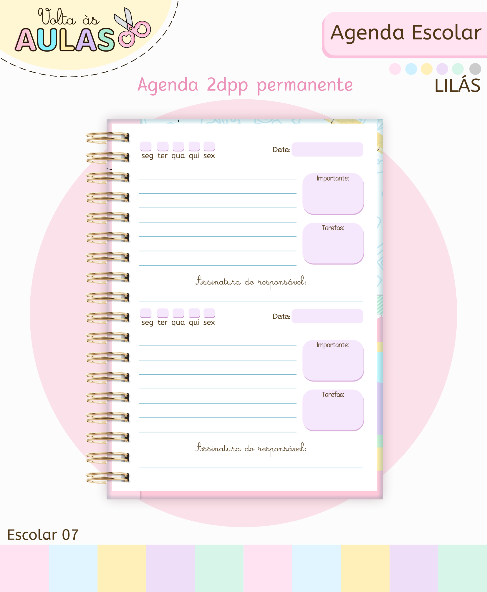 Arquivo Pack Agendas Escolares A5 2026 3