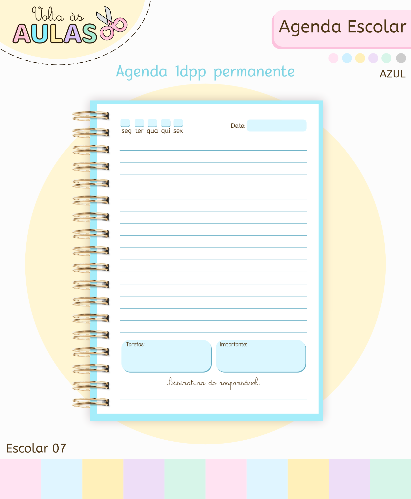 Arquivo Pack Agendas Escolares A5 2026 6