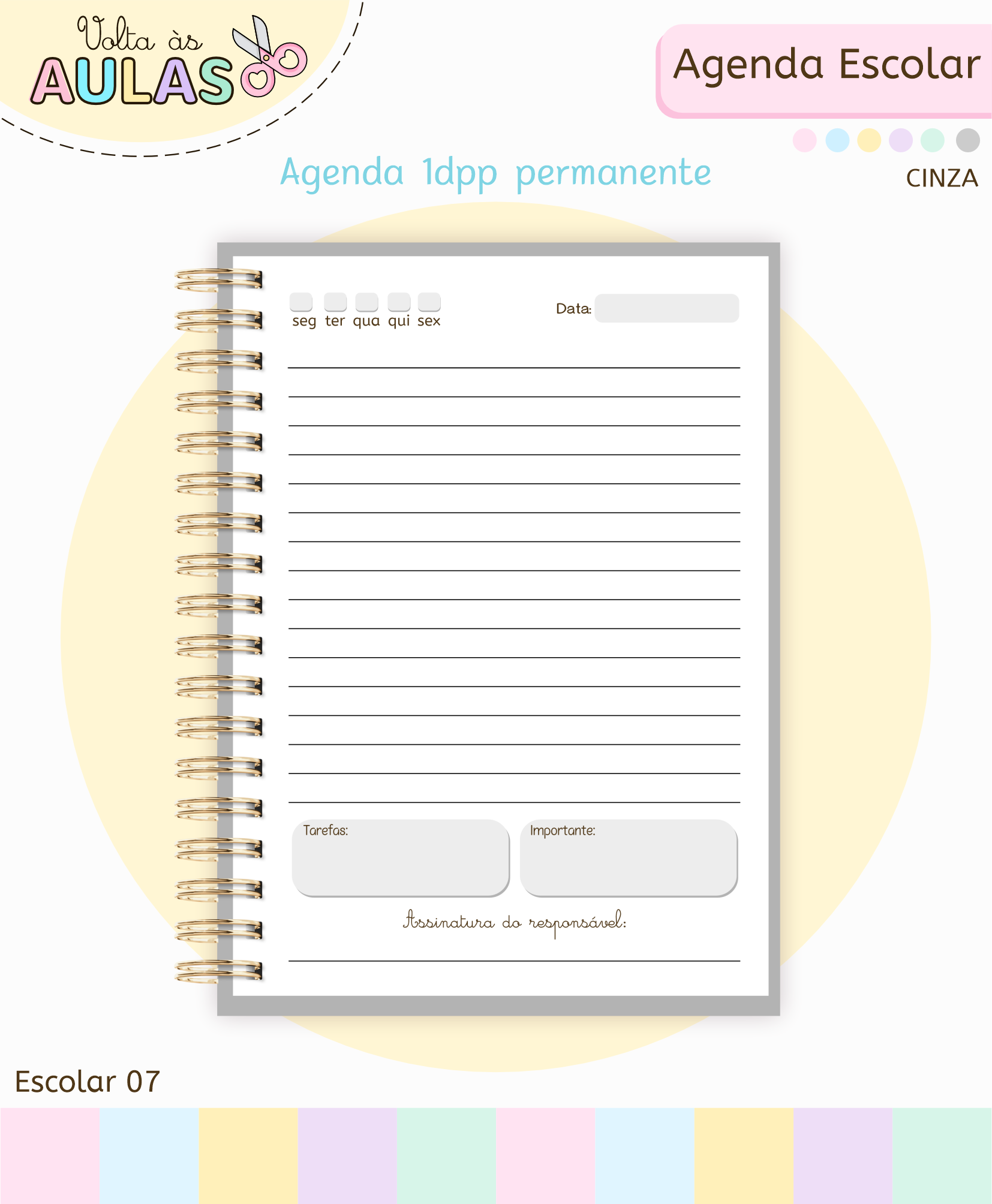 Arquivo Pack Agendas Escolares A5 2026 10